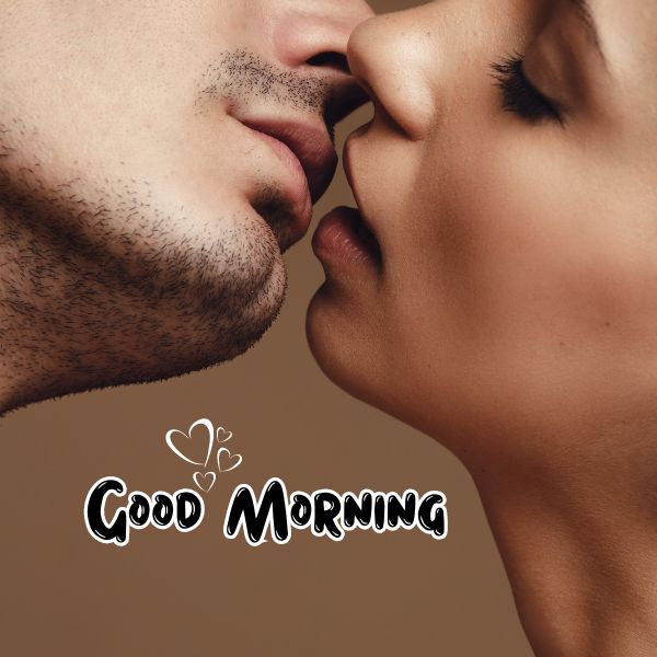 good morning kiss photo